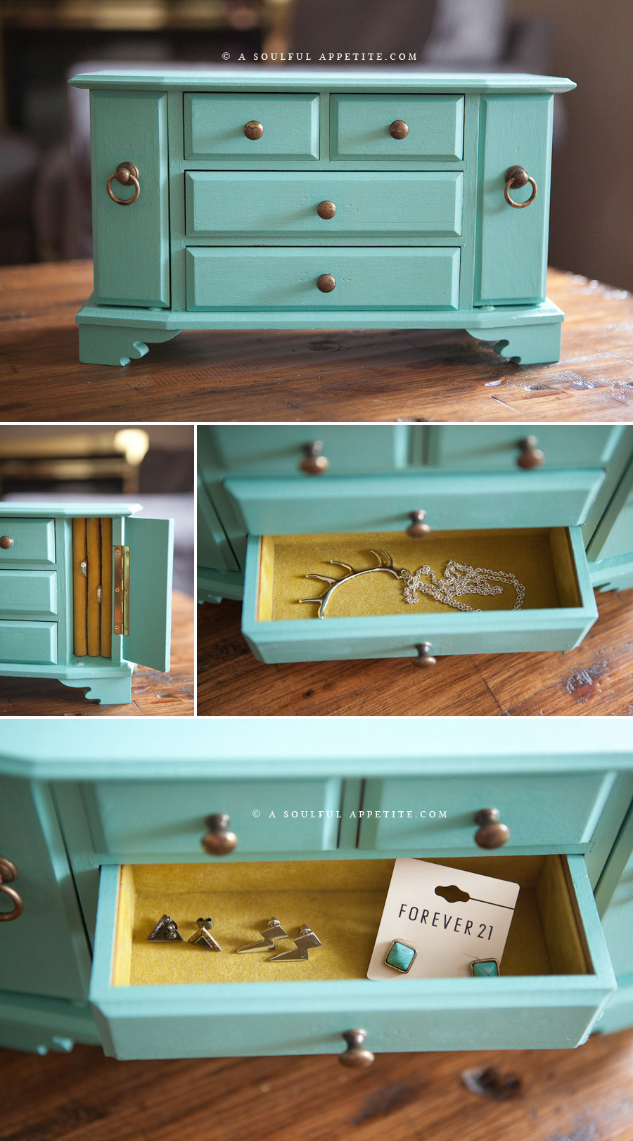 Best ideas about Jewelry Box DIY
. Save or Pin My Jewelry Box repurposing DIY project Now.