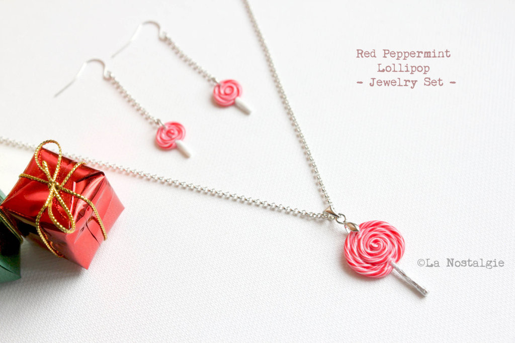 Best ideas about Jewelry Gift Ideas
. Save or Pin Christmas Gift Ideas Red Peppermint Jewelry Set by Now.