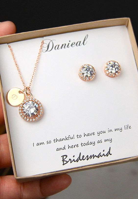 Best ideas about Jewelry Gift Ideas
. Save or Pin Bridesmaid Jewelry Gift Ideas – WeddCeremony Now.