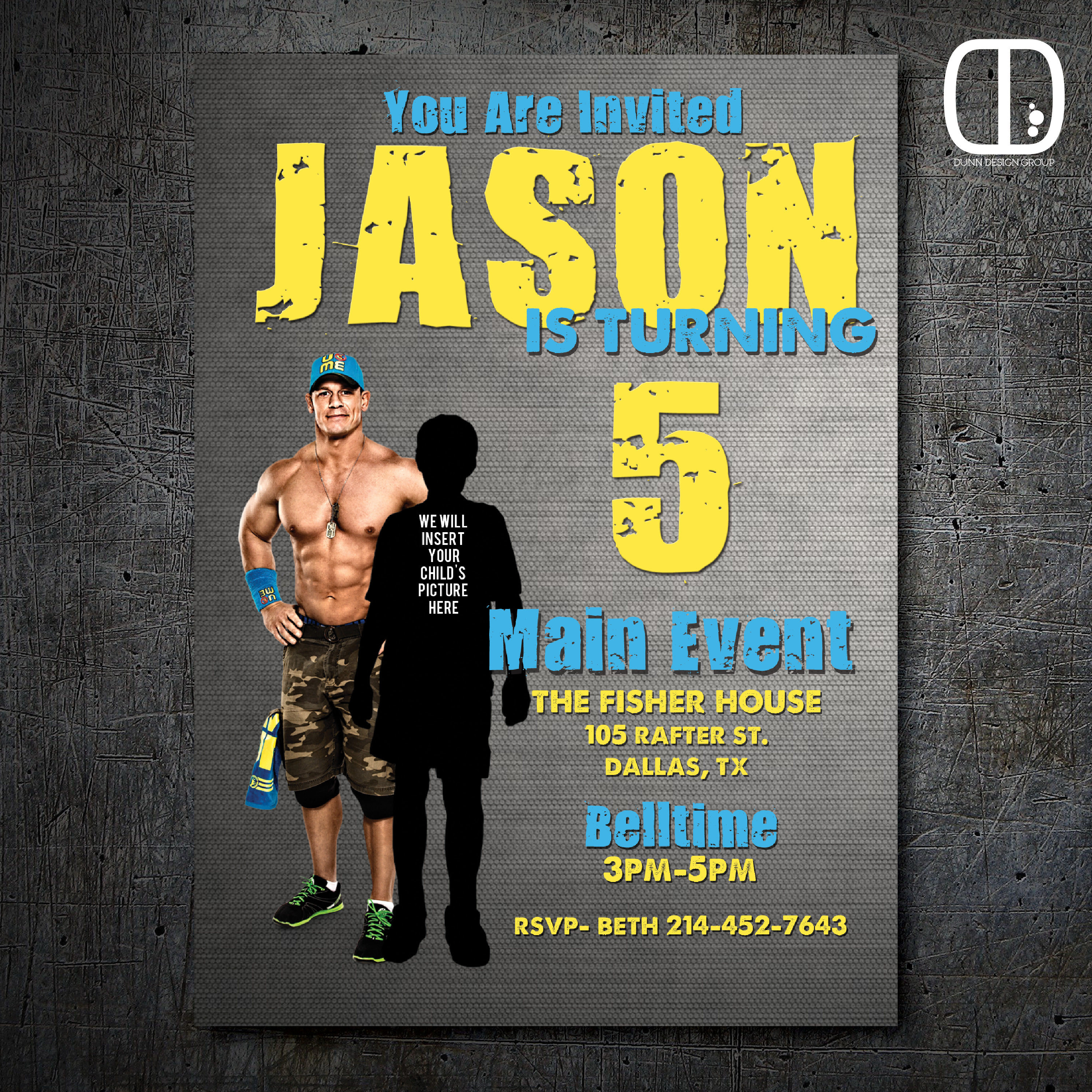Best ideas about John Cena Birthday Card
. Save or Pin John Cena Custom Invitation With Boy Girl Wrestling Now.