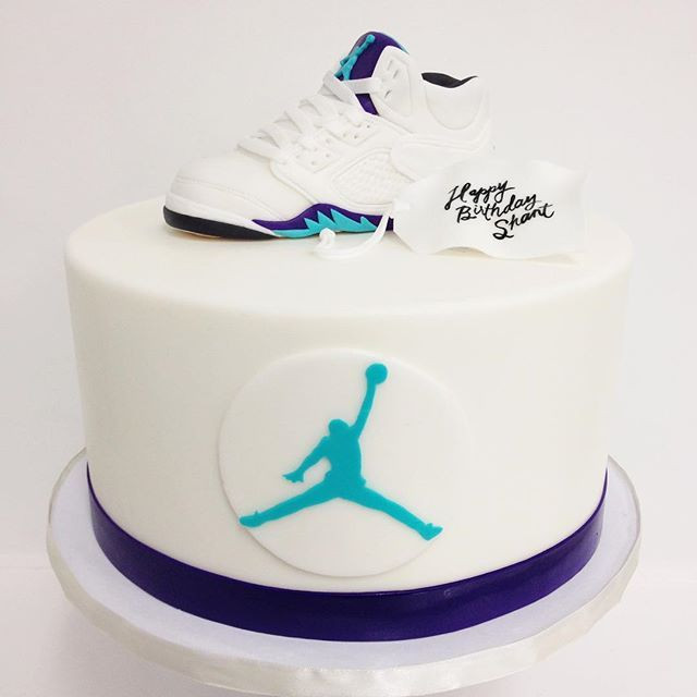 Best ideas about Jordan Birthday Cake
. Save or Pin Air Jordan cake by rachchan la Now.