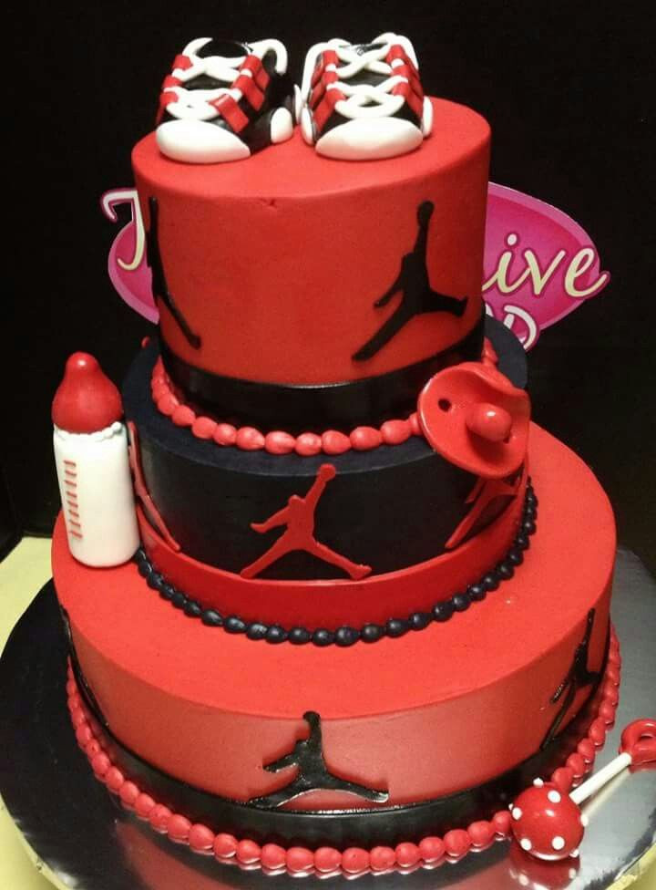 Best ideas about Jordan Birthday Cake
. Save or Pin Air Jordan Baby Shower Cake Now.