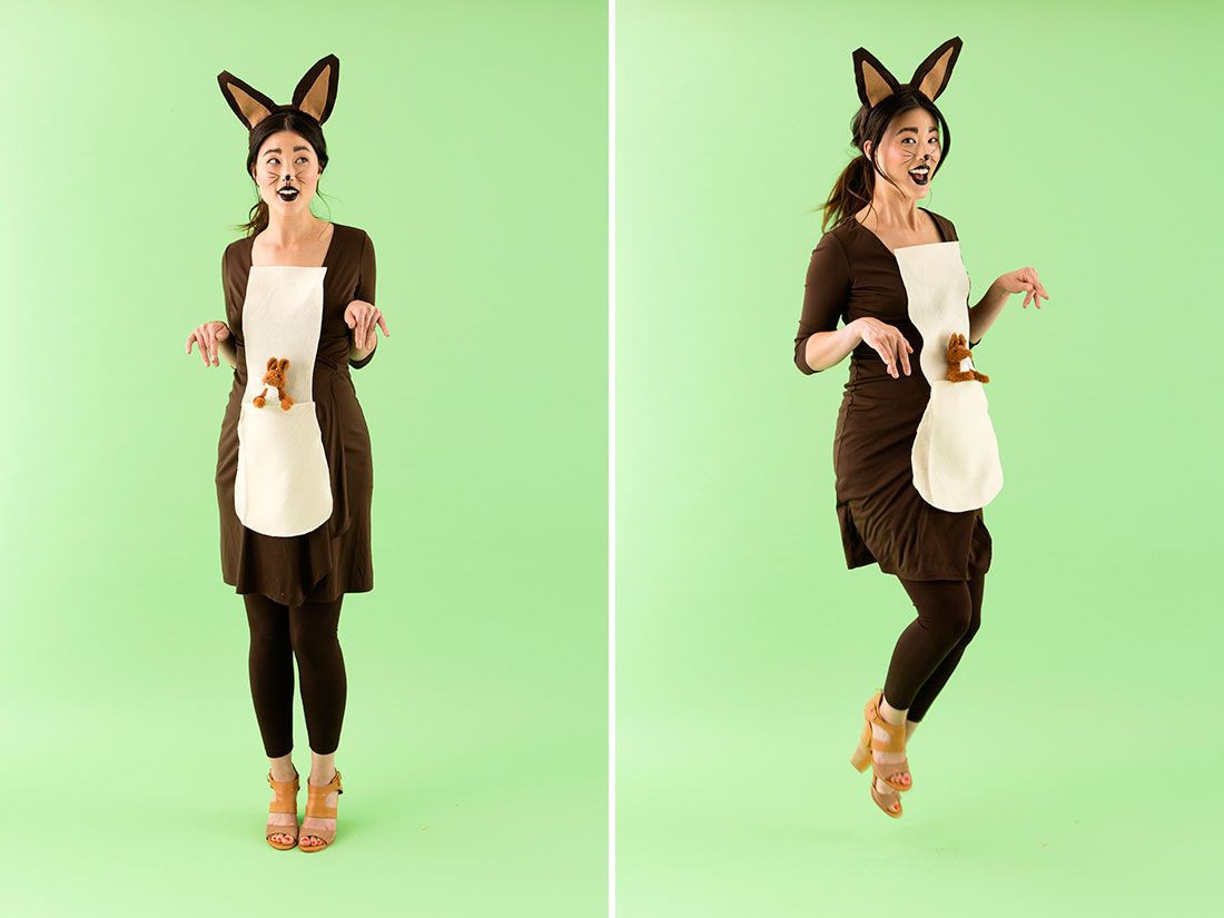 Best ideas about Kangaroo Costume DIY
. Save or Pin How adorable is this DIY kangaroo maternity Halloween Now.