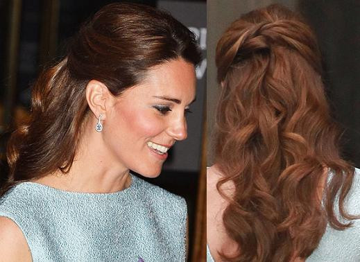 Best ideas about Kate Middleton Wedding Hairstyles
. Save or Pin TREND SUMMER HAIRSTYLE Kate Middleton s half up curls Now.