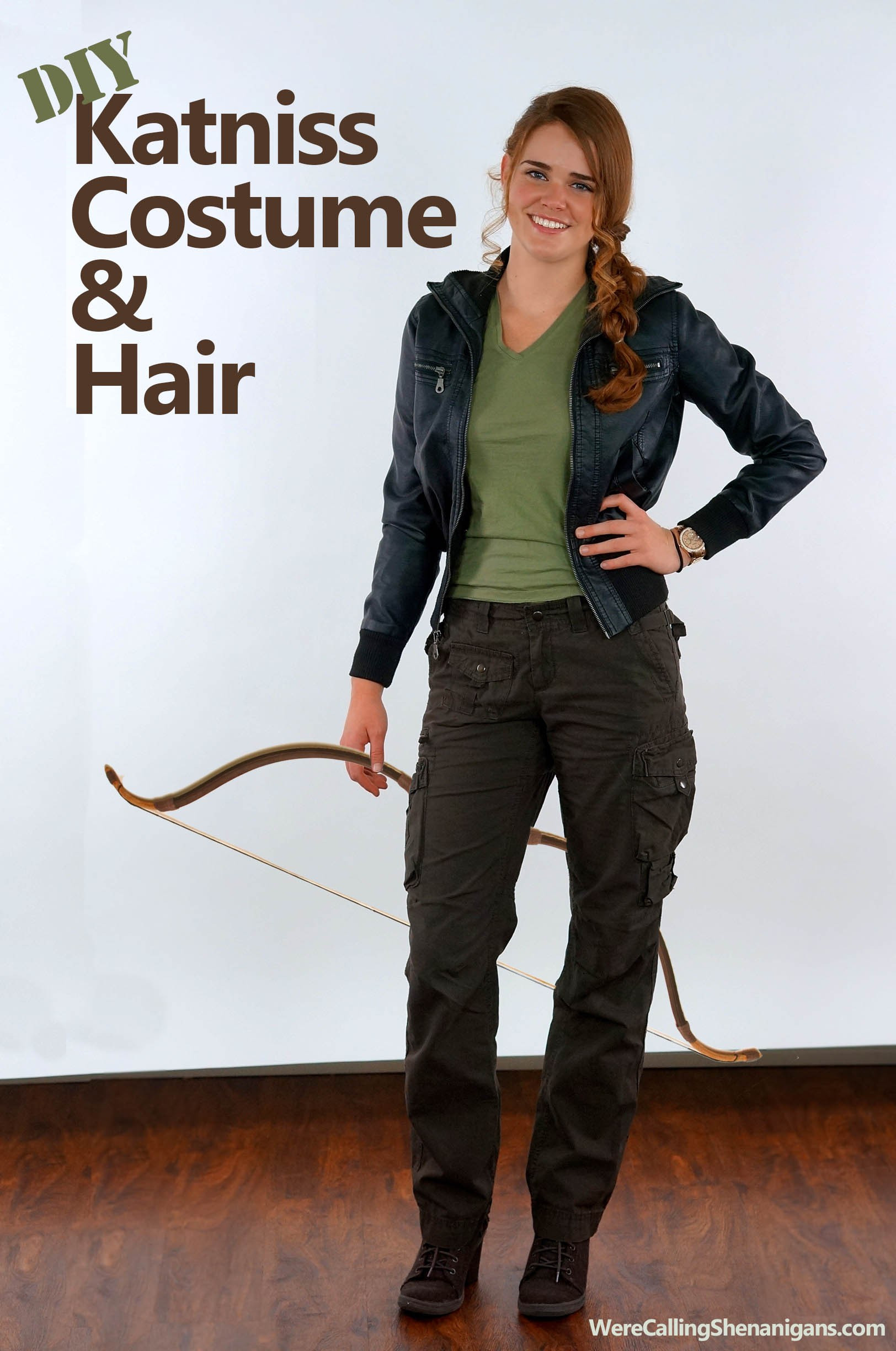 Best ideas about Katniss Costume DIY
. Save or Pin DIY Katniss Costume and Hair We re Calling Shenanigans Now.
