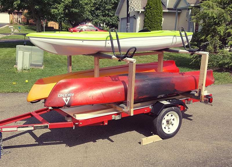 Best ideas about Kayak Rack For Trailer DIY
. Save or Pin The DIY Kayak Trailer That Saves Your Back and Bud Now.