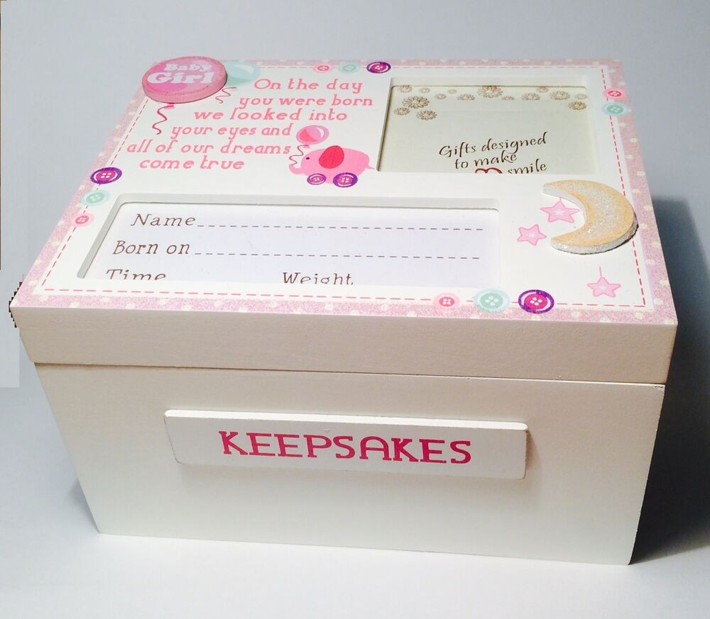 Best ideas about Keepsake Gift Ideas
. Save or Pin Hand Made Wooden Baby Girl Keepsake Memory Box CHRISTENING Now.
