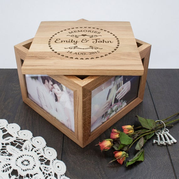 Best ideas about Keepsake Gift Ideas
. Save or Pin Couple Round Heart Frame Keepsake Box Romantic Gift Now.