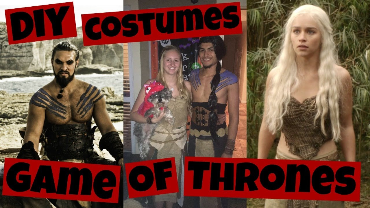 Best ideas about Khal Drogo Costume DIY
. Save or Pin DIY KAHLEESI & KHAL DROGO HALLOWEEN COSTUMES Andrew and Now.
