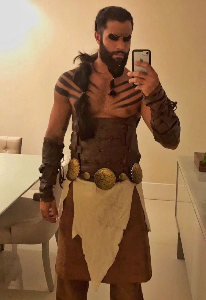 Best ideas about Khal Drogo Costume DIY
. Save or Pin Khal drogo costume Halloween Now.
