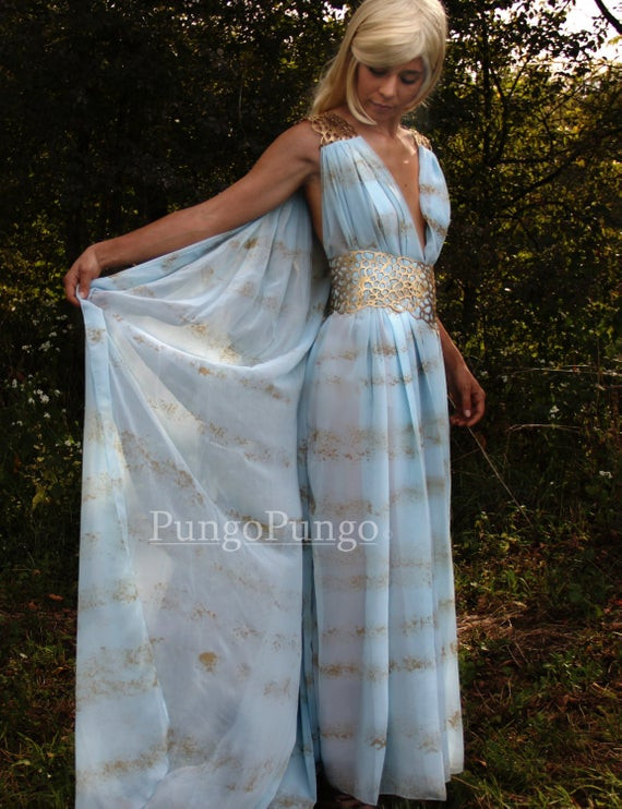 Best ideas about Khaleesi Costume DIY
. Save or Pin RESERVED Daenerys Targaryen Qarth Dress Khaleesi Costume Now.