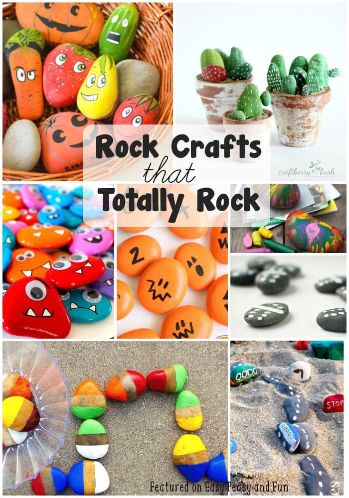 Best ideas about Kid Craft Ideas
. Save or Pin Rock Crafts for Kids that Rock Easy Peasy and Fun Now.