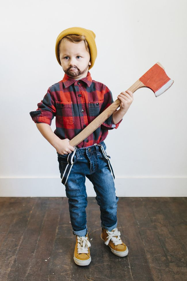 Best ideas about Kid DIY Costumes
. Save or Pin Easy too cute kids lumberjack halloween costume ideas Now.