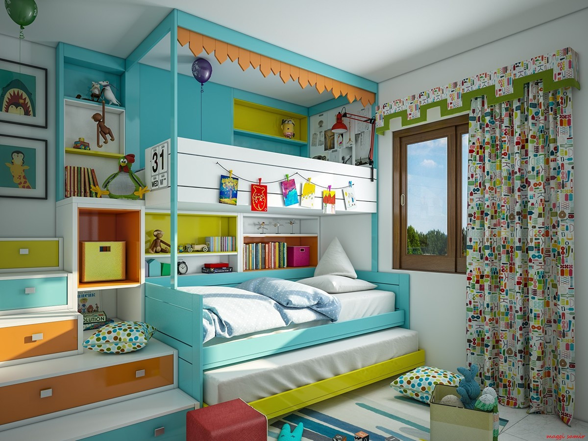 Best ideas about Kids Bedroom Ideas
. Save or Pin Super Colorful Bedroom Ideas for Kids and Teens Now.