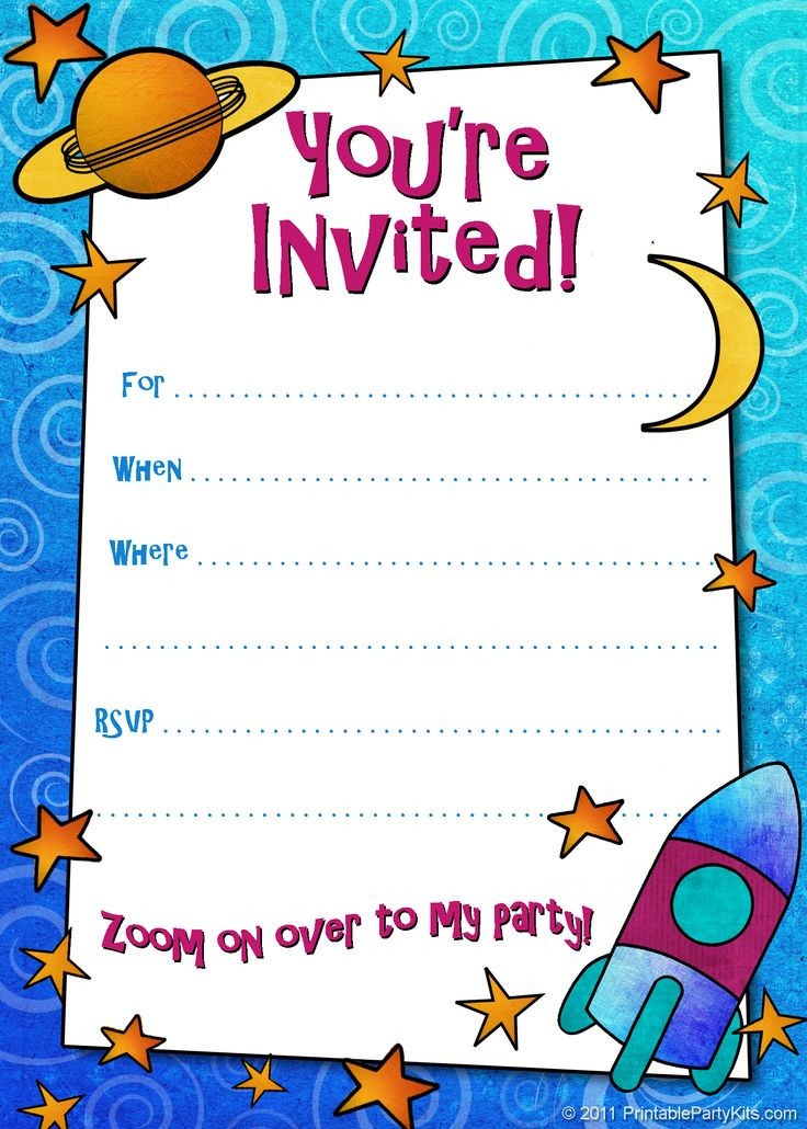 Best ideas about Kids Birthday Invitations
. Save or Pin Free Printable Boys Birthday Party Invitations Now.