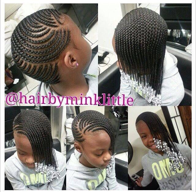 Best ideas about Kids Corn Braids Hairstyles
. Save or Pin Corn rolls with added hair Kids styles Now.