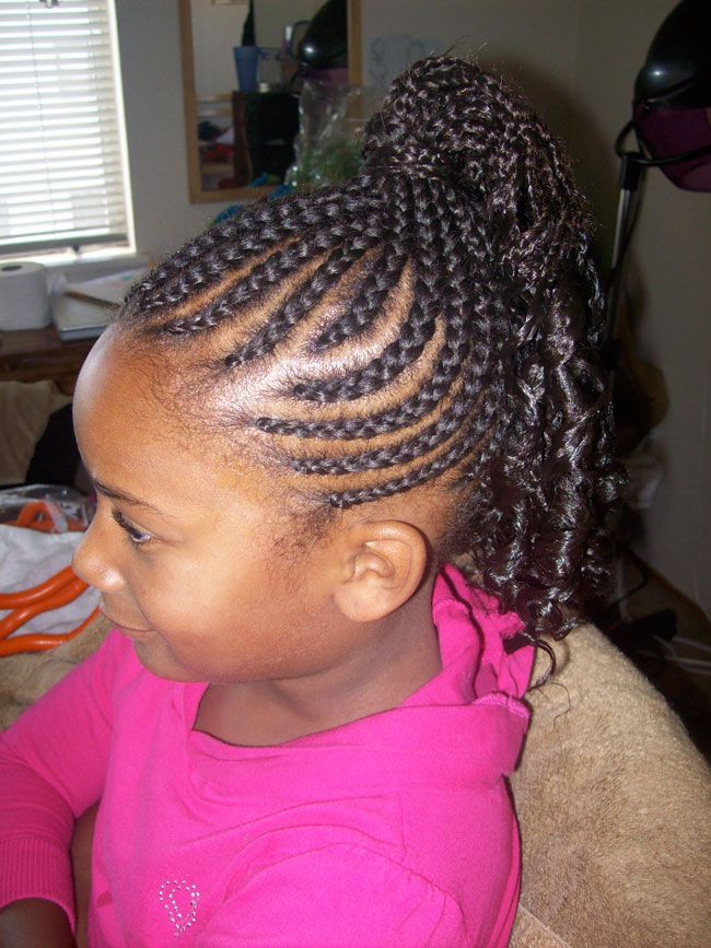 Best ideas about Kids Corn Braids Hairstyles
. Save or Pin Extension Cornrows Ponytail Braids Now.