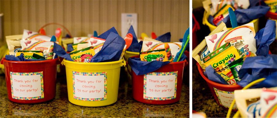 Best ideas about Kids Gift Bag Ideas
. Save or Pin kids birthday party goo bags in a pail Now.