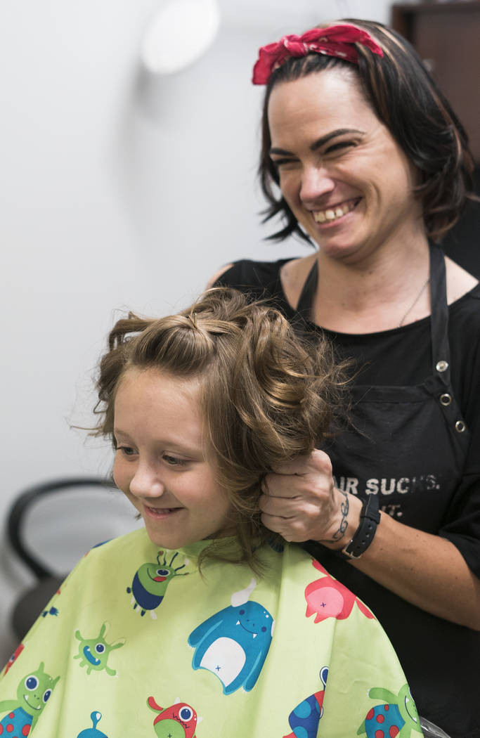 Best ideas about Kids Haircuts Las Vegas
. Save or Pin Haircuts smiles and help for Las Vegas students — PHOTOS Now.