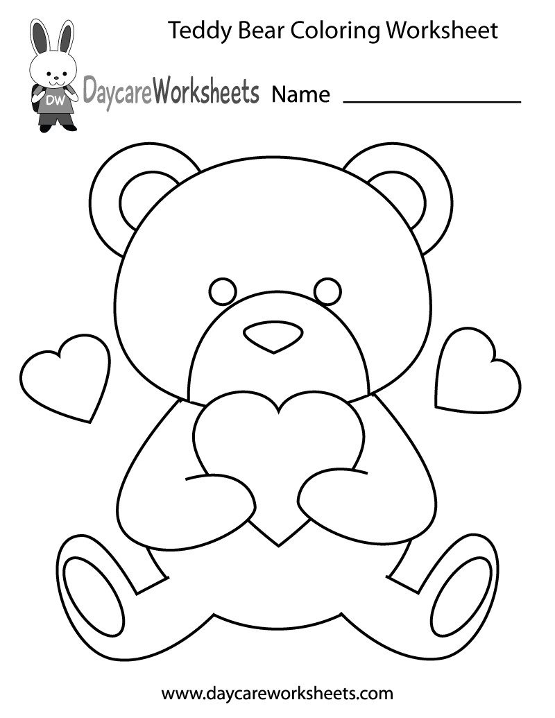 Best ideas about Kids Learning Activities For Preschool Coloring Sheets For Math
. Save or Pin Free Preschool Teddy Bear Coloring Worksheet Now.