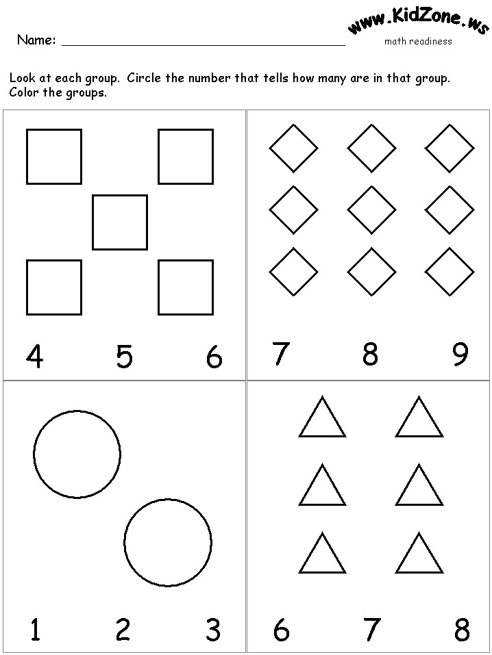Best ideas about Kids Learning Activities For Preschool Coloring Sheets For Math
. Save or Pin This site has great preschool learning activity sheets Now.