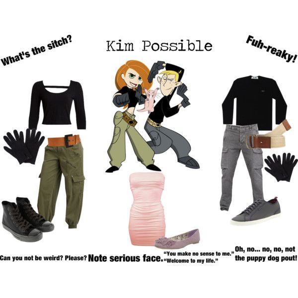 Best ideas about Kim Possible DIY Costume
. Save or Pin "Kim Possible Feat Ron Stoppable and Rufus" by Now.