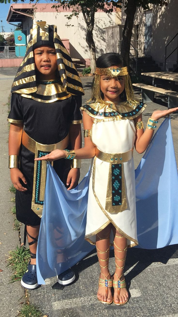 Best ideas about King Costume DIY
. Save or Pin DIY King Tut Costume and Cleopatra Now.