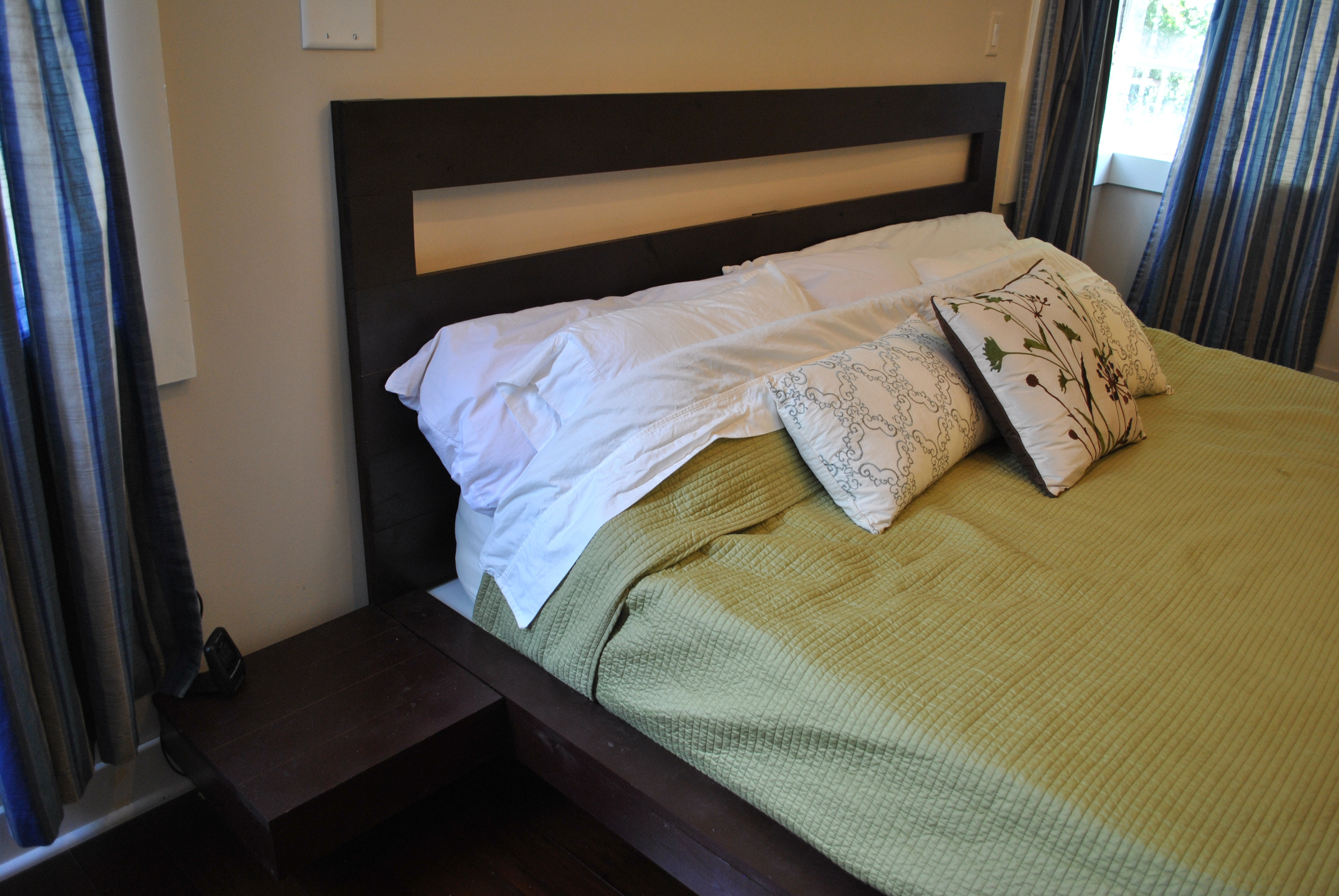 Best ideas about King Headboards DIY
. Save or Pin Easy $25 DIY headboard – Dave and Kelly Davis Now.
