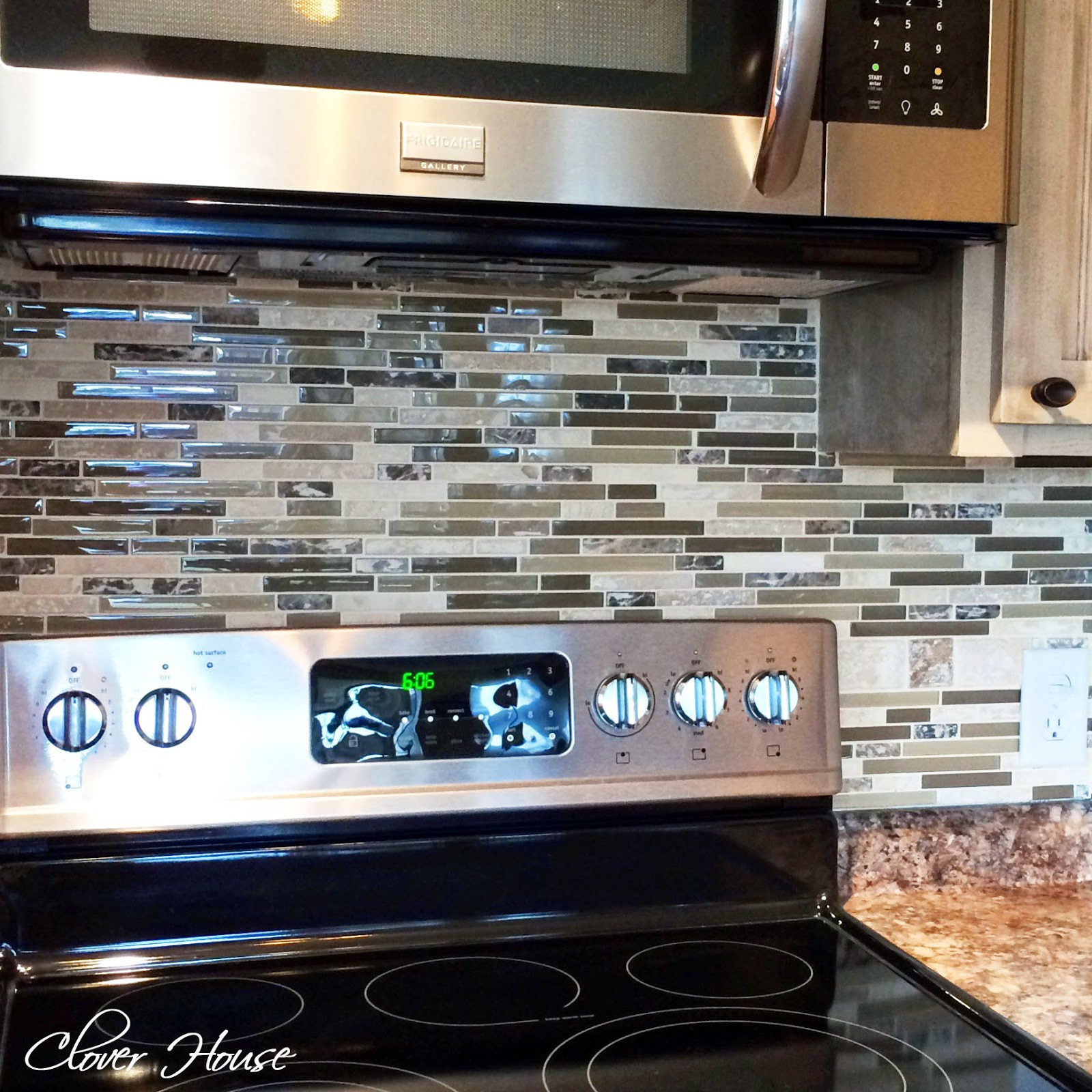 Best ideas about Kitchen Backsplash DIY
. Save or Pin Clover House DIY Mosaic Tile Backsplash Now.