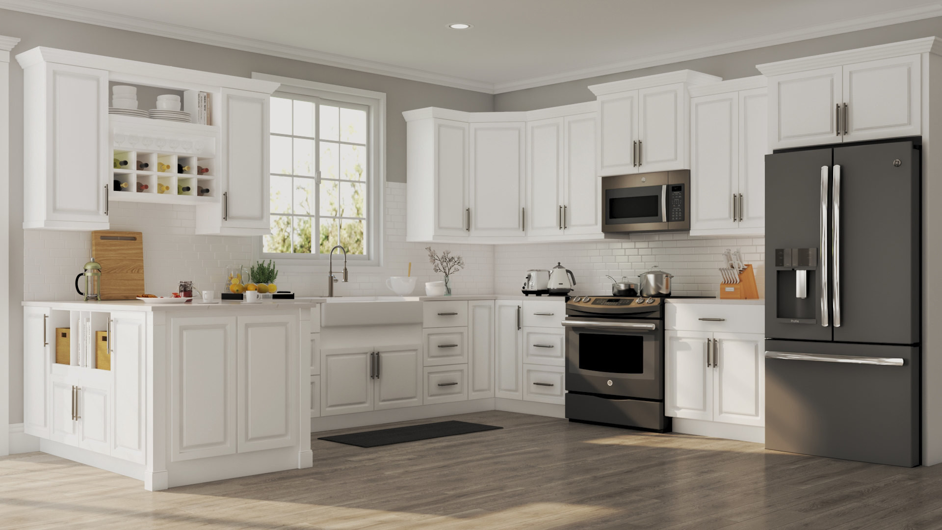 Best ideas about Kitchen Cabinet Depot
. Save or Pin Hampton Wall Cabinets in White – Kitchen – The Home Depot Now.