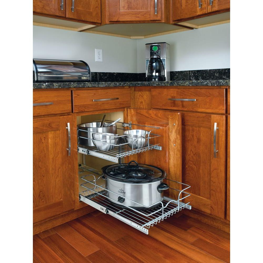 Best ideas about Kitchen Cabinet Organizers
. Save or Pin Rev A Shelf 19 in H x 14 75 in W x 22 in D Base Cabinet Now.
