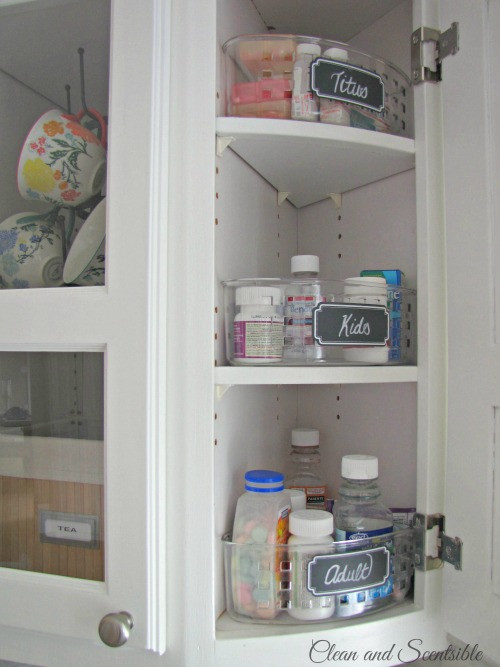 Best ideas about Kitchen Cabinet Organizing Ideas
. Save or Pin How to Organize Kitchen Cabinets Clean and Scentsible Now.