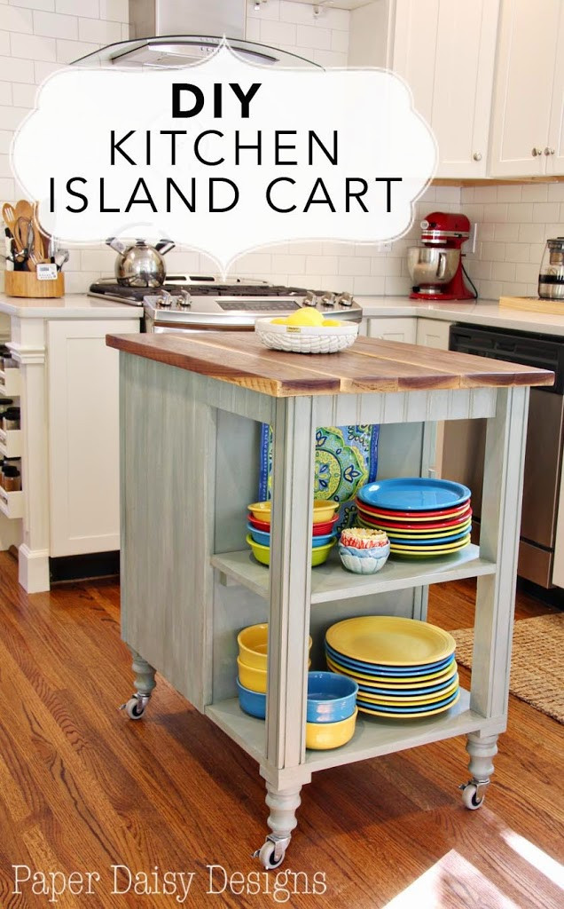 Best ideas about Kitchen Cart DIY
. Save or Pin DIY Kitchen Island Cart Now.