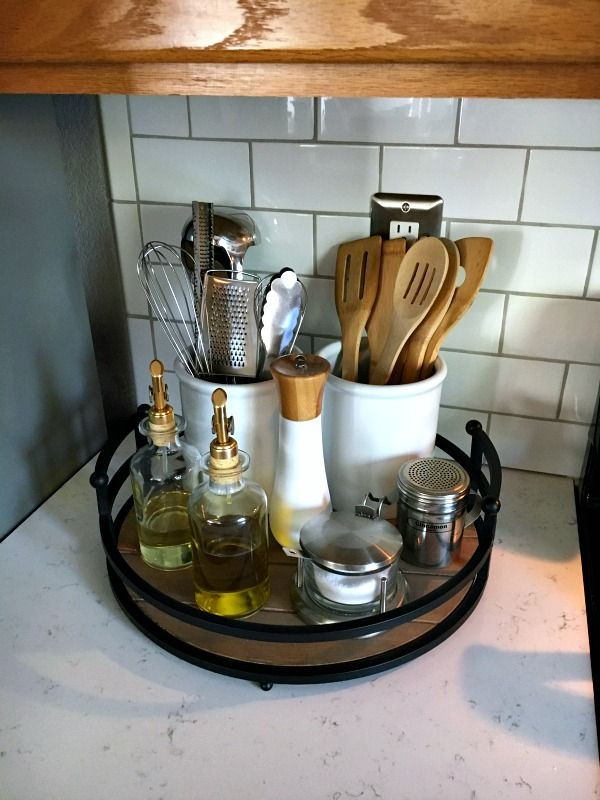 Best ideas about Kitchen Counter Organizer Ideas . Save or Pin Organizing the Kitchen Counter Home Sweet Home Now.