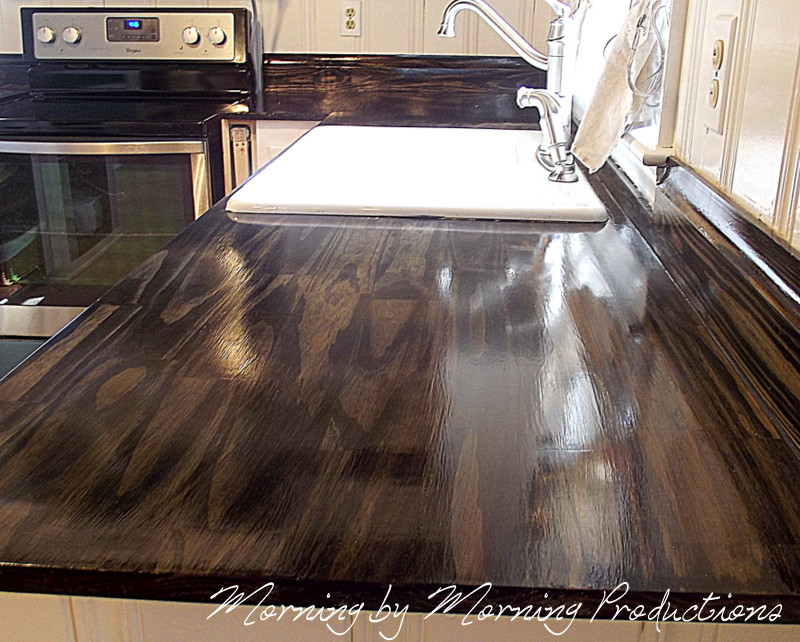 Best ideas about Kitchen Countertop DIY
. Save or Pin Morning by Morning Productions DIY Kitchen Countertops Now.
