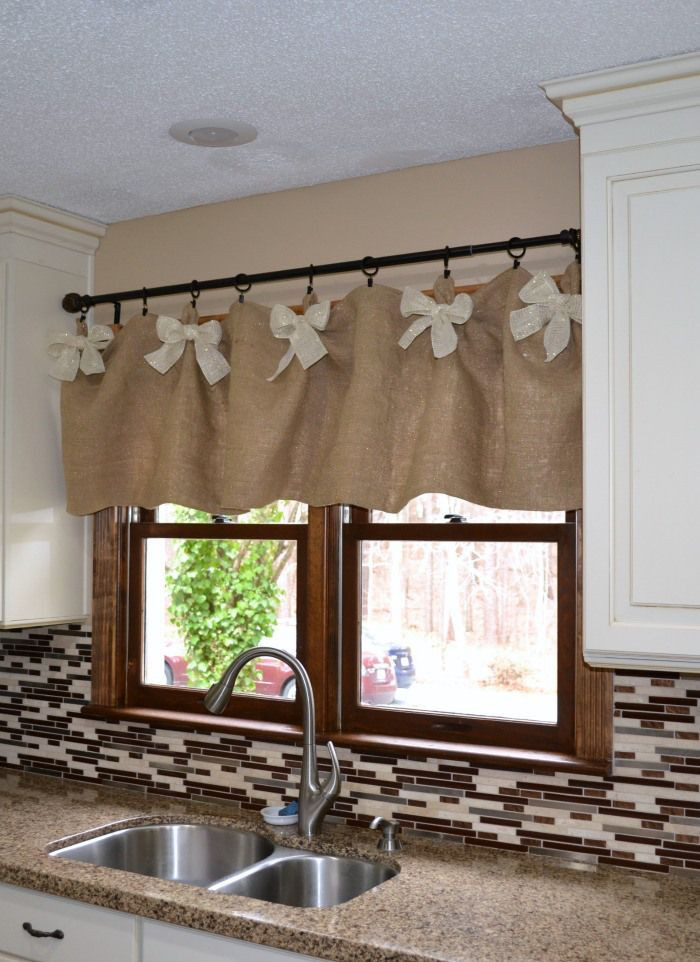 Best ideas about Kitchen Curtain Ideas DIY
. Save or Pin 25 best ideas about Kitchen window valances on Pinterest Now.