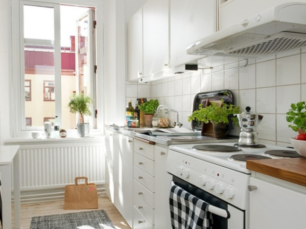 Best ideas about Kitchen Decor Ideas On A Budget
. Save or Pin Tiny Apartment Kitchens That Excel At Maximizing Small Now.