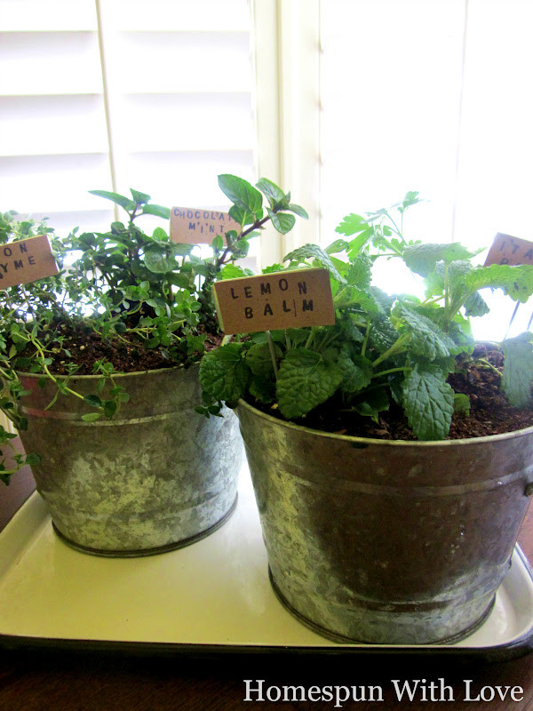 Best ideas about Kitchen Herb Planter
. Save or Pin Homespun With Love Kitchen Herb Garden Now.