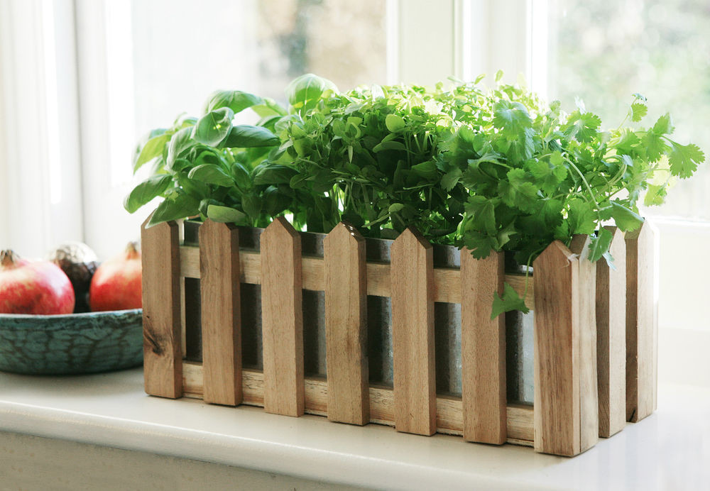 Best ideas about Kitchen Herb Planter
. Save or Pin Kitchen Herb Window Planter Box Wooden Trough & Metal Now.