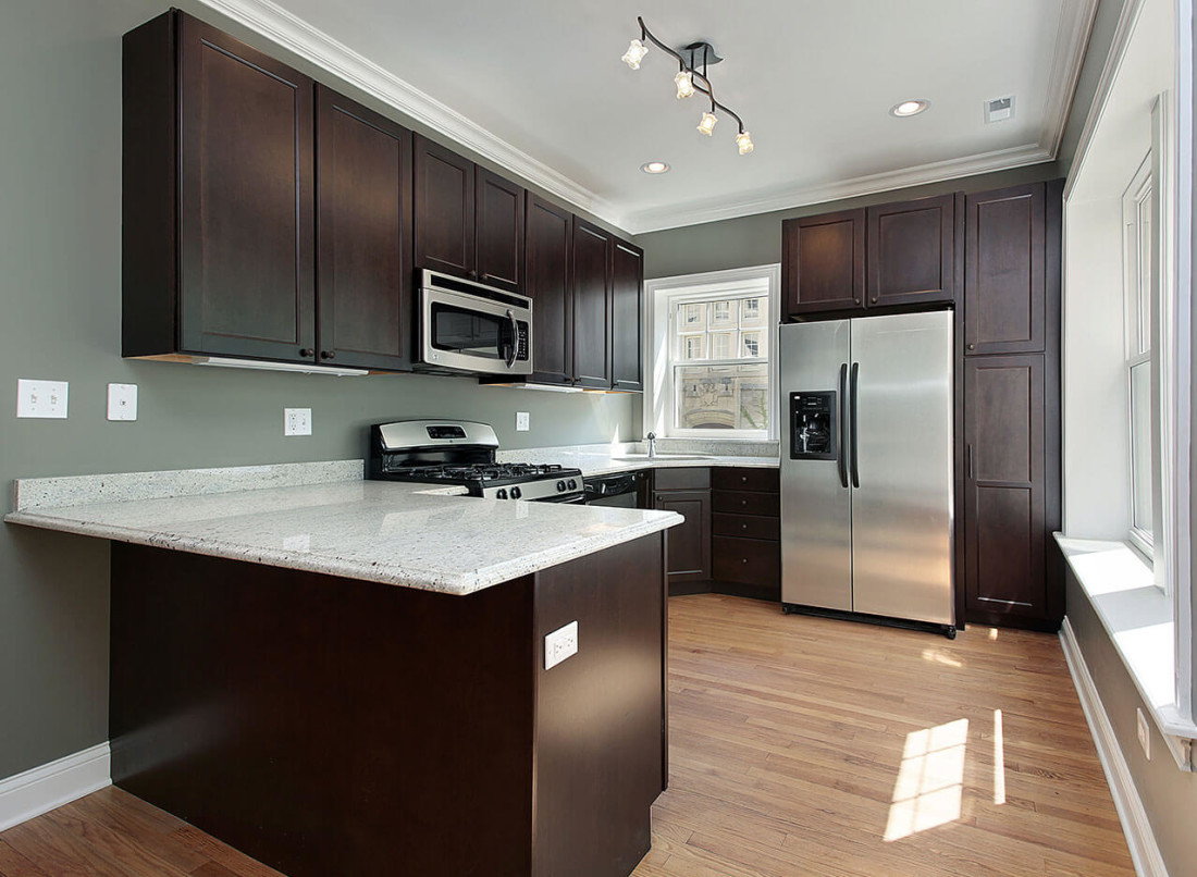 Best ideas about Kitchen Ideas With Dark Cabinets
. Save or Pin Kitchen Design Gallery Great Lakes Granite & Marble Now.