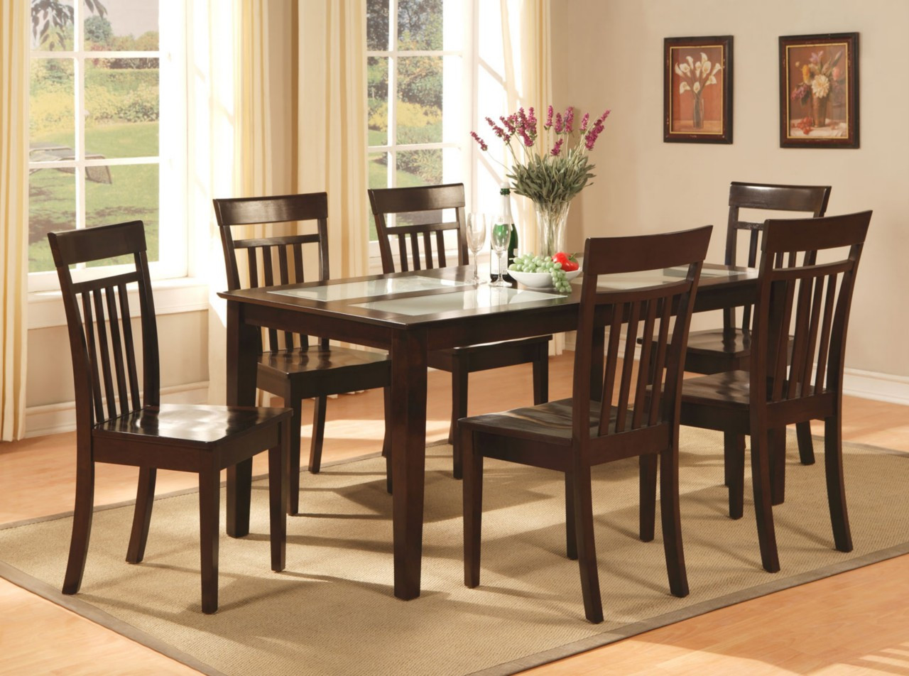 Best ideas about Kitchen Table Chairs
. Save or Pin 7 PC CAPRI DINETTE KITCHEN DINING ROOM SET TABLE WITH 6 Now.