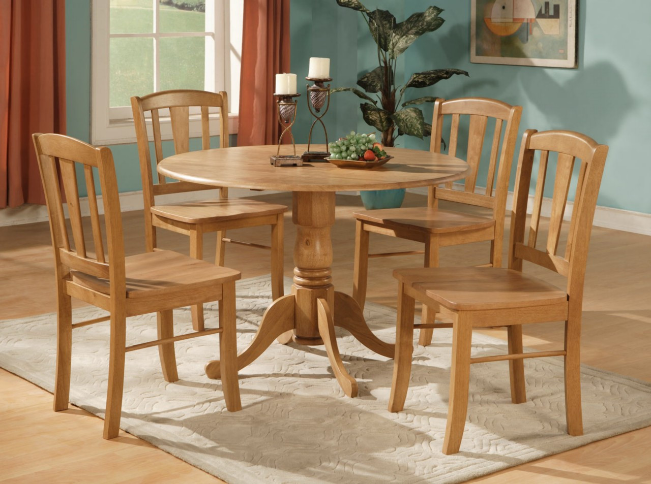 Best ideas about Kitchen Table Chairs
. Save or Pin 5PC ROUND DINETTE KITCHEN DINING SET TABLE AND 4 CHAIRS Now.