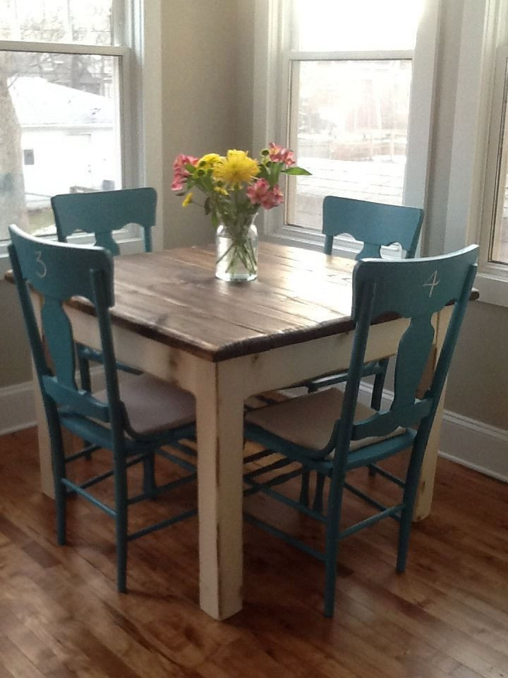 Best ideas about Kitchen Table Ideas
. Save or Pin RUSTIC FARMHOUSE TABLE Small Kitchen Dining Farm House Now.