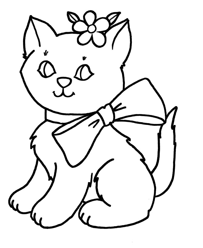 Best ideas about Kitty Cat Printable Coloring Pages
. Save or Pin Kitty Cat Coloring Pages AZ Coloring Pages Now.
