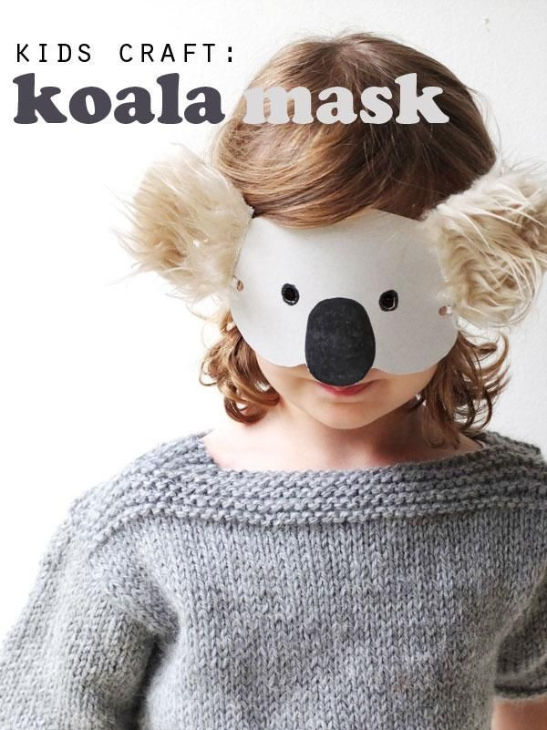 Best ideas about Koala Costume DIY
. Save or Pin DIY Animal Costume DIY Kids Craft Koala Mask with Now.