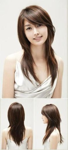 Best ideas about Korean Hairstyle For Round Face Female
. Save or Pin 15 Collection of Korean Long Hairstyles For Round Faces Now.