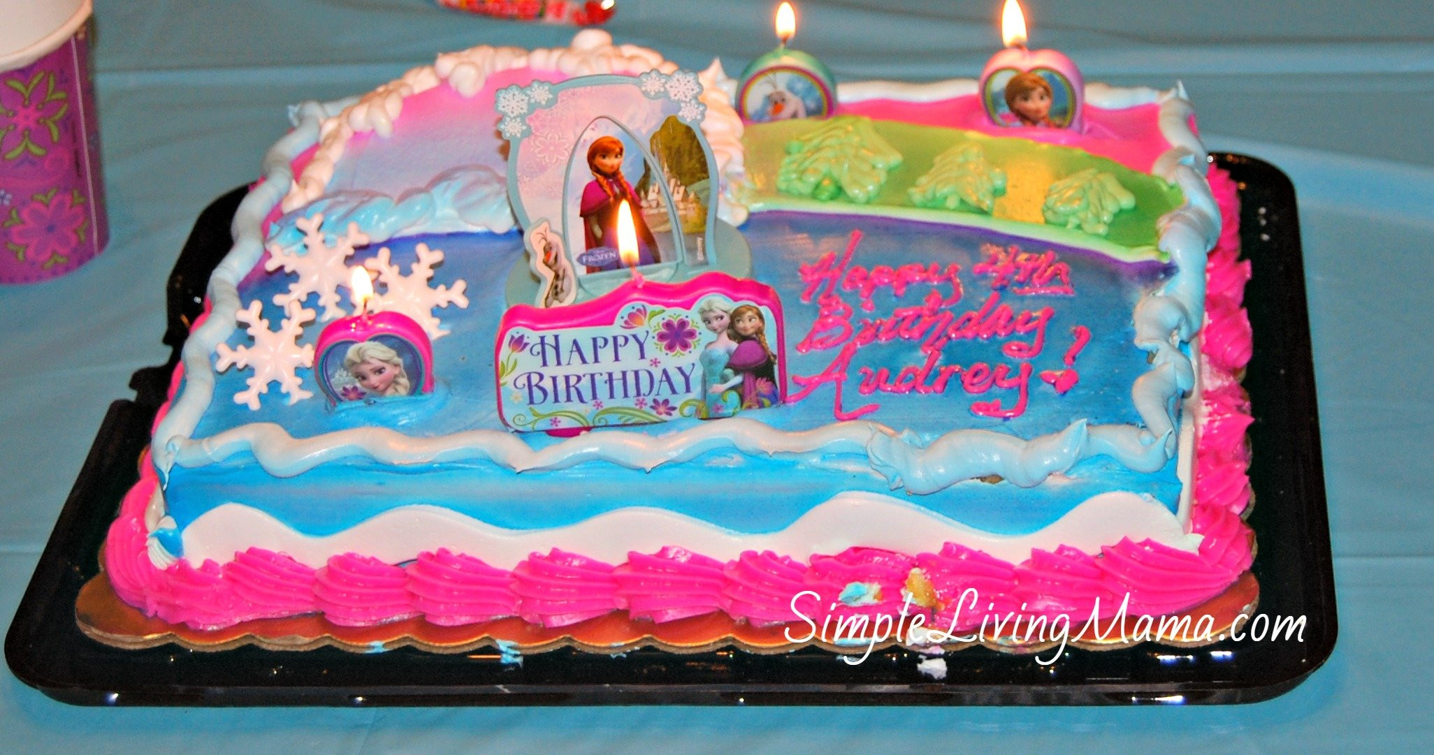 Best ideas about Kroger Birthday Cake Images
. Save or Pin Our Frozen Birthday Party Simple Living Mama Now.