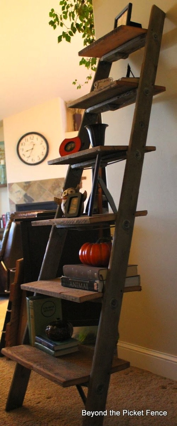 Best ideas about Ladder Shelf DIY
. Save or Pin 30 Cute Ladder Shelf Examples Now.