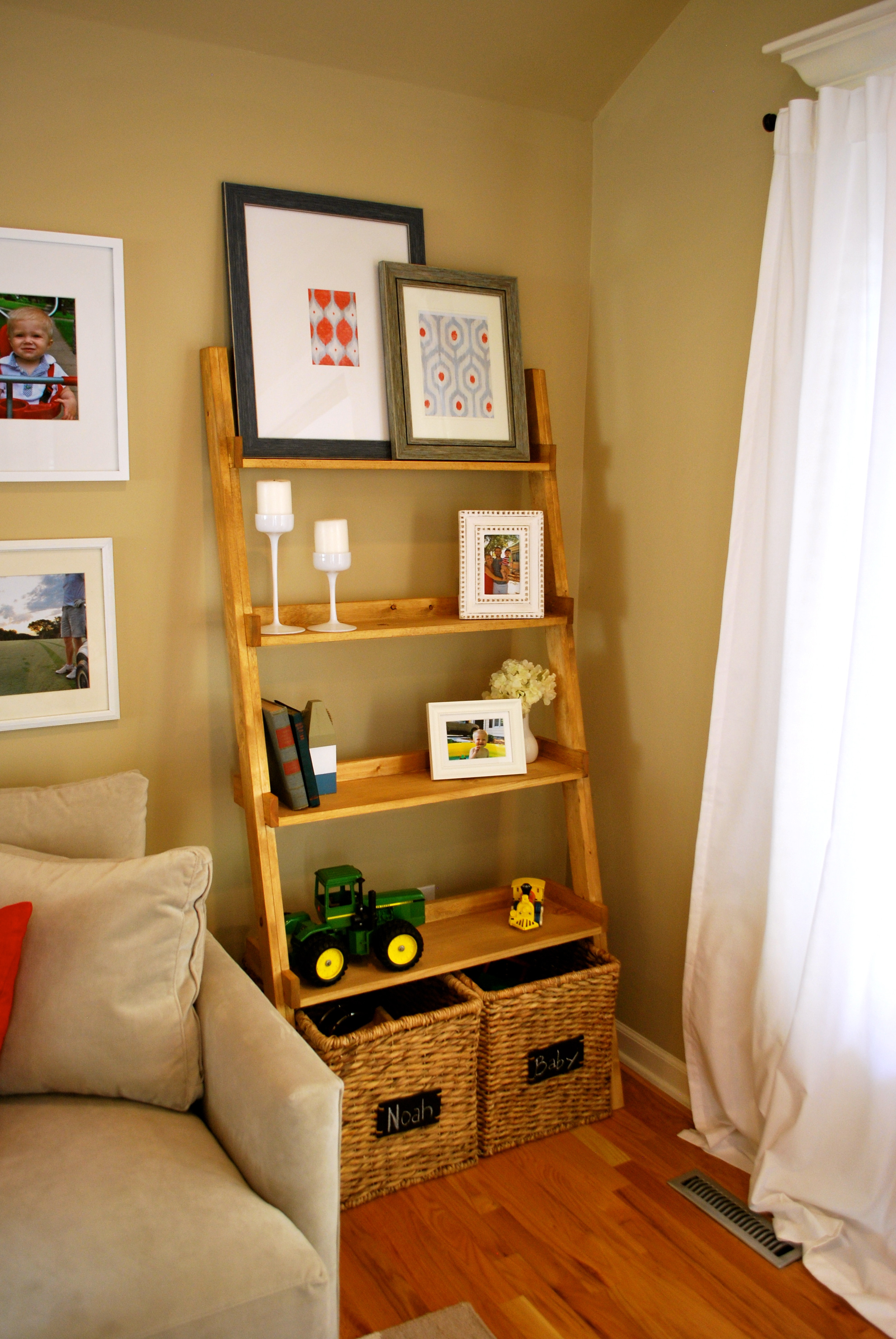 Best ideas about Ladder Shelf DIY
. Save or Pin DIY Ladder Bookshelf An Easy Weekend Project Now.