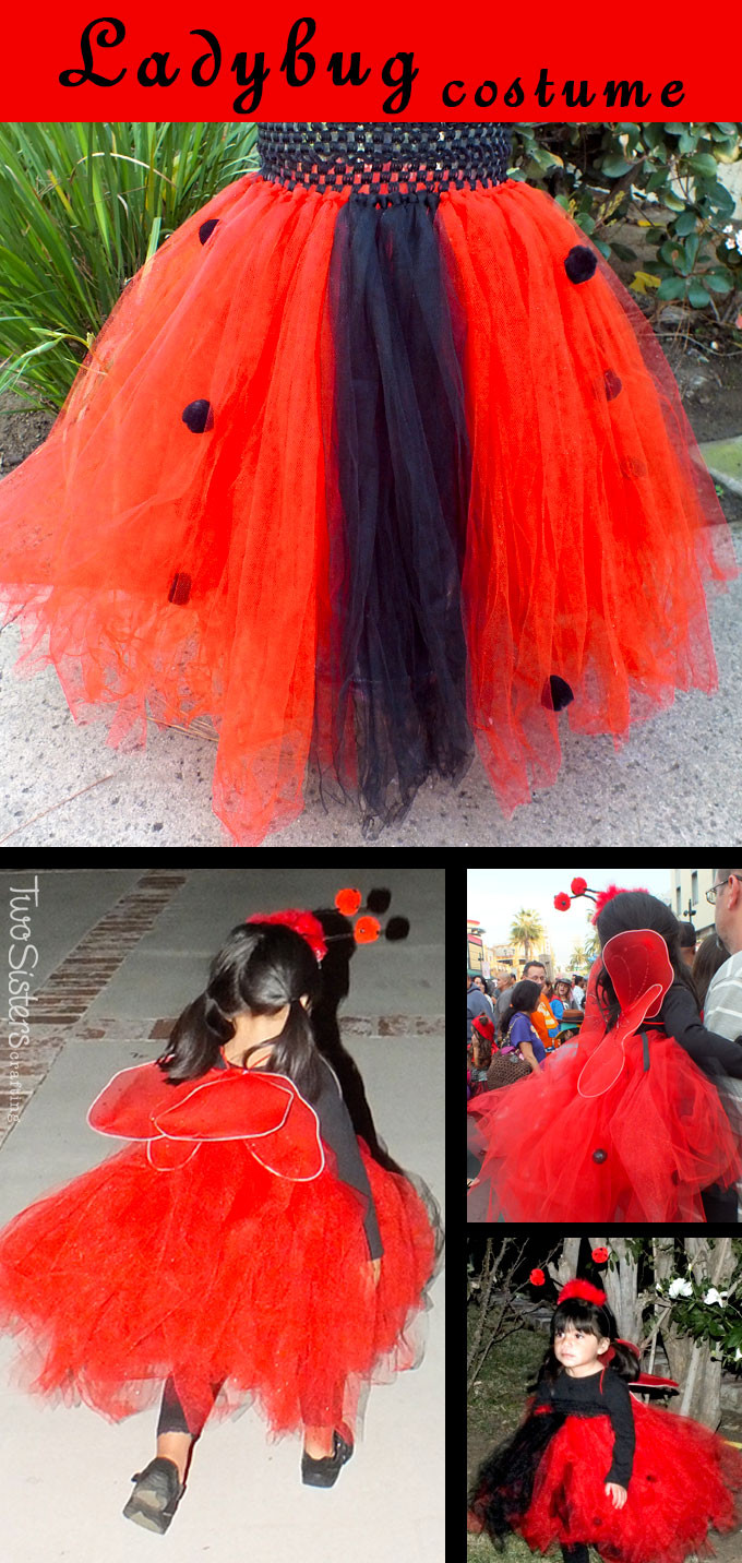 Best ideas about Lady Bug Costume DIY
. Save or Pin DIY Ladybug Costume Two Sisters Now.